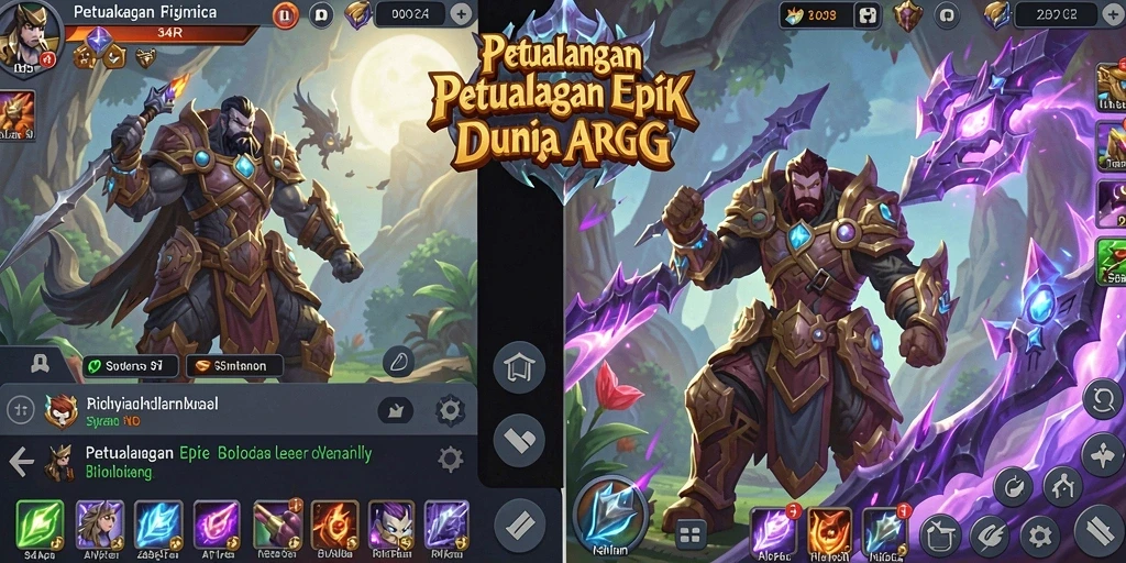 Screenshot gameplay 34R menampilkan aksi pertarungan yang mendebarkan.