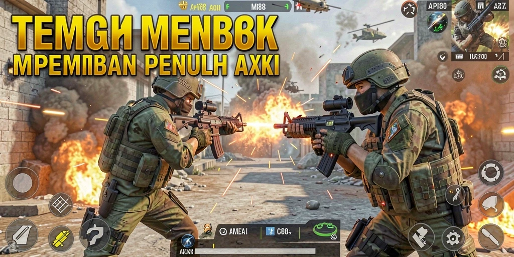 Tampilan seru dari gameplay API88 dengan aksi tembak-menembak yang mendebarkan.