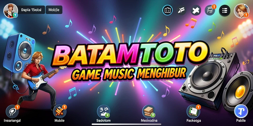 Tampilan menarik dari gameplay BATAMTOTO dengan musik yang menggugah semangat.