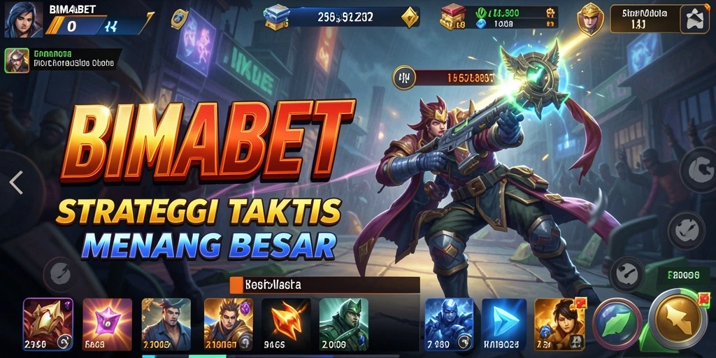 Screenshot gameplay BIMABET yang menunjukkan taktik strategi.