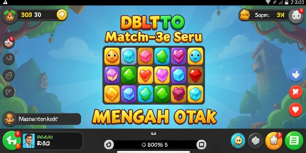 Tampilan gameplay DBLTOTO yang menarik dan penuh warna.