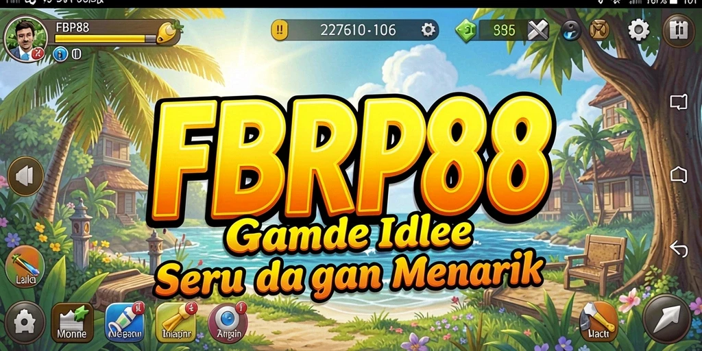 Tampilan menarik dari gameplay Idle FBRP88.