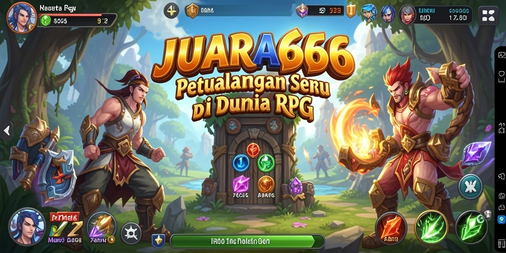 Tampilan gameplay JUARA666 yang menakjubkan dan mengasyikkan.