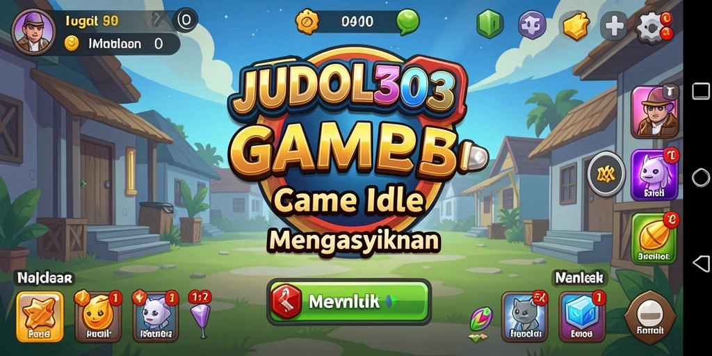 Gameplay Idle JUDOL303 yang menarik dan penuh warna.