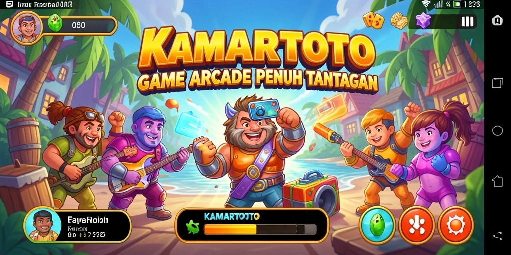 Tampilan menarik dari gameplay KAMARTOTO yang mengasyikkan.