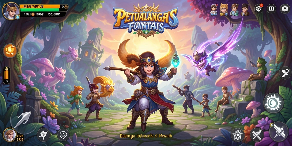 Gameplay seru MENTARI138 dalam dunia petualangan.