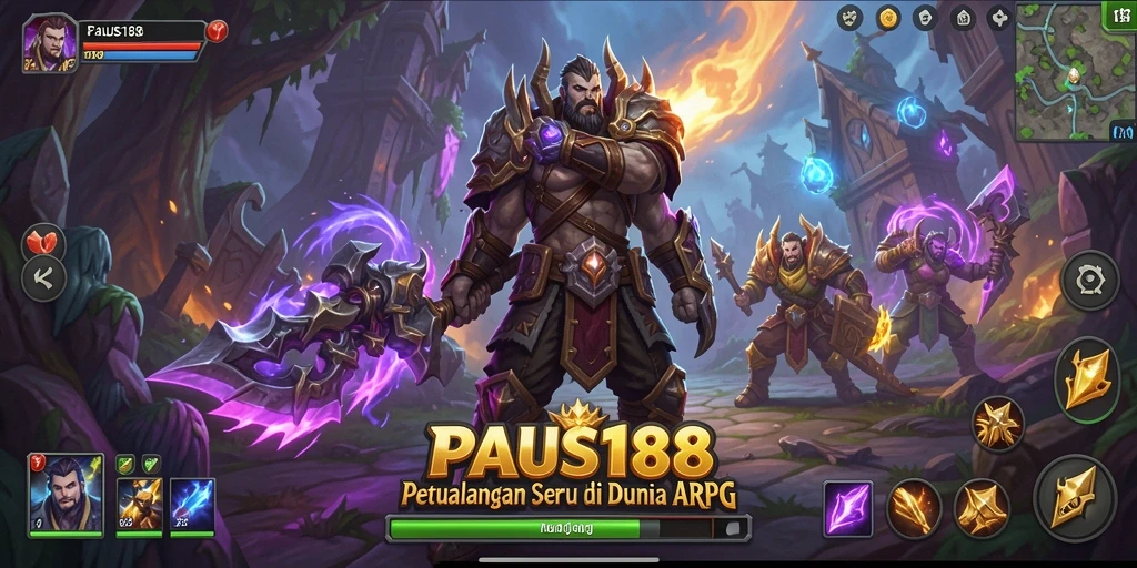 Tampilan gameplay seru dan mendebarkan di PAUS188.