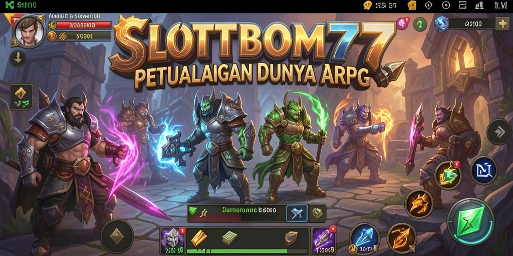Tampilan menarik dari gameplay SLOTBOM77 yang seru dan mendebarkan.