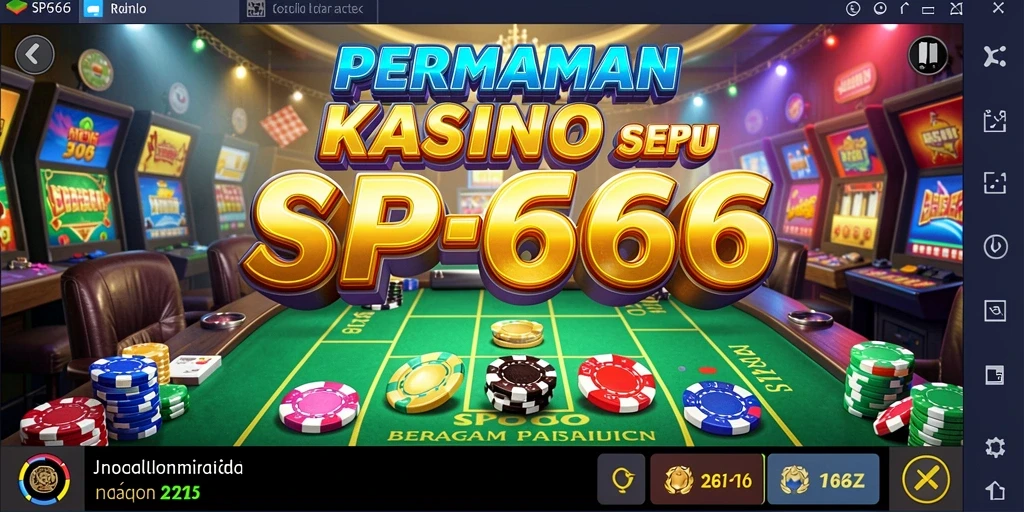 Tampilan permainan Kasino yang seru dan menarik di SP666.